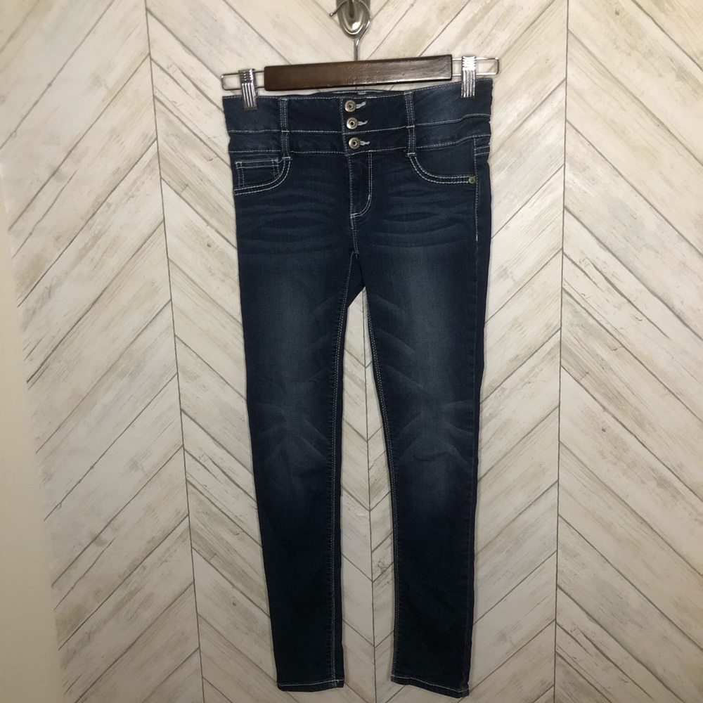 (Girls)Jordache premium denim skinny high waist Jegging